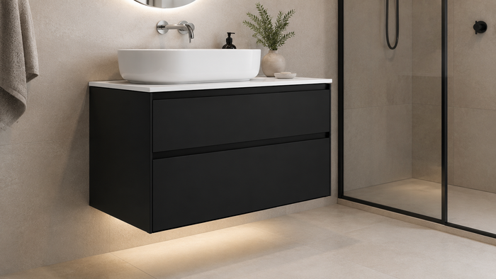 Meuble salle de bain suspendu