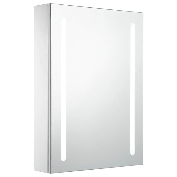 Armoire à Miroir Salle de Bain LED 50x13x70 cm