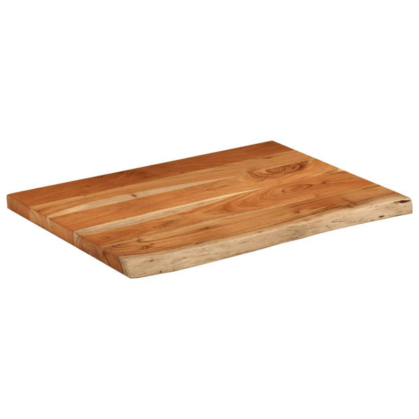 Comptoir de Salle de Bain Rectangulaire Acacia 70x60x2,5 cm