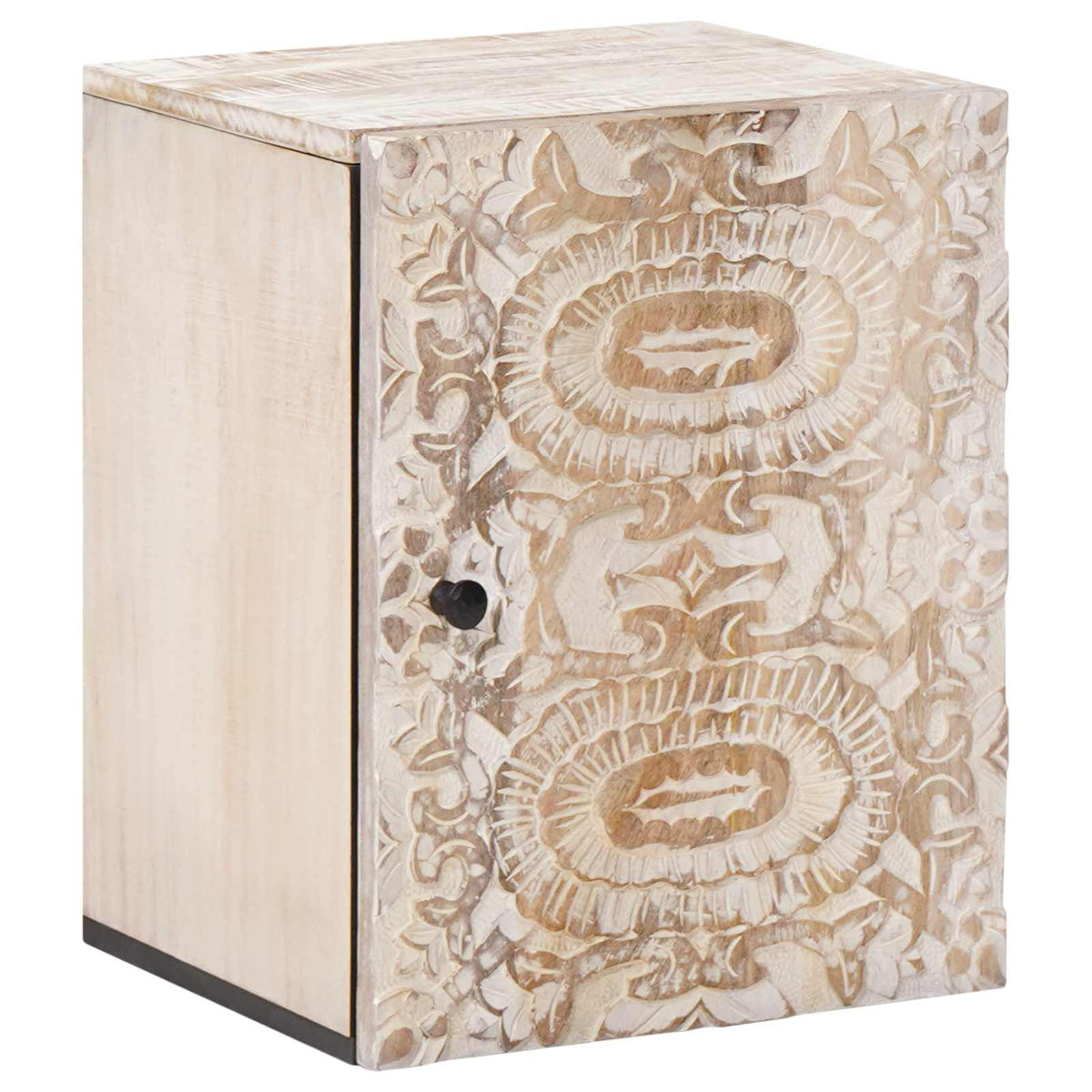 Cabinet de Salle de Bain Suspendu Blanc 38x33,5x48 cm