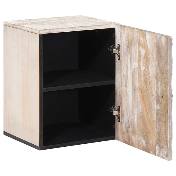 Cabinet de Salle de Bain Suspendu Blanc 38x33,5x48 cm