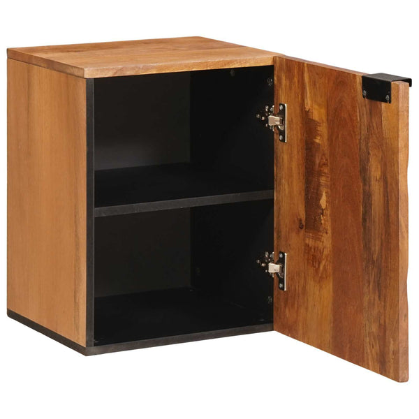 Cabinet de Salle de Bain Suspendu Marron 38x33x48 cm