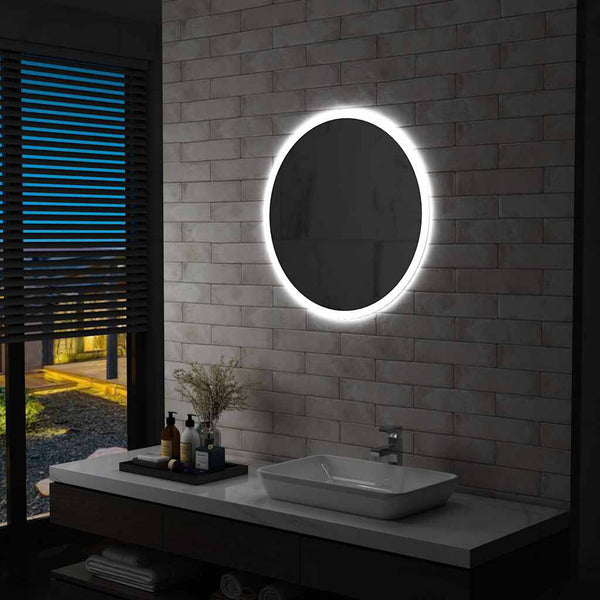 Miroir LED pour Salle de Bain - 70 cm